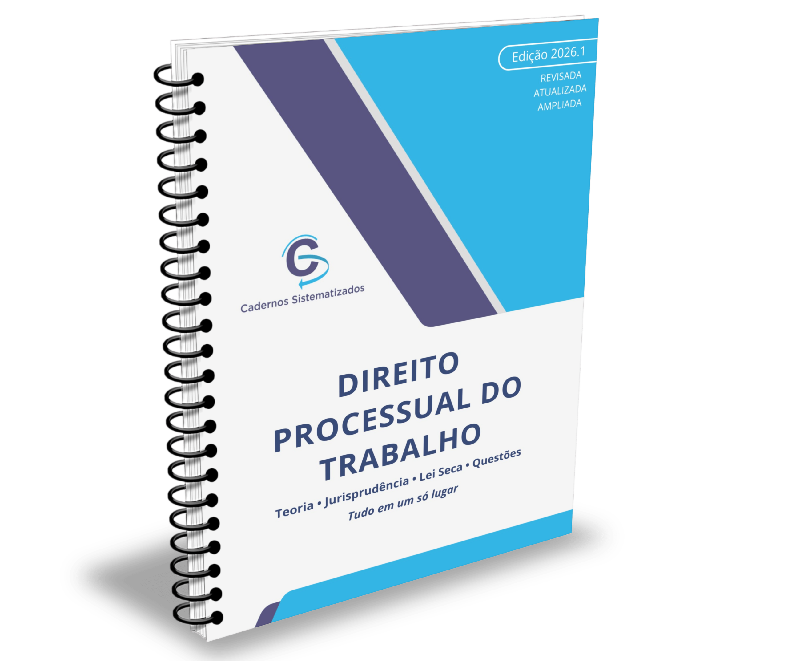 Capa Caderno Sistematizado Direito para Concursos Jurídicos