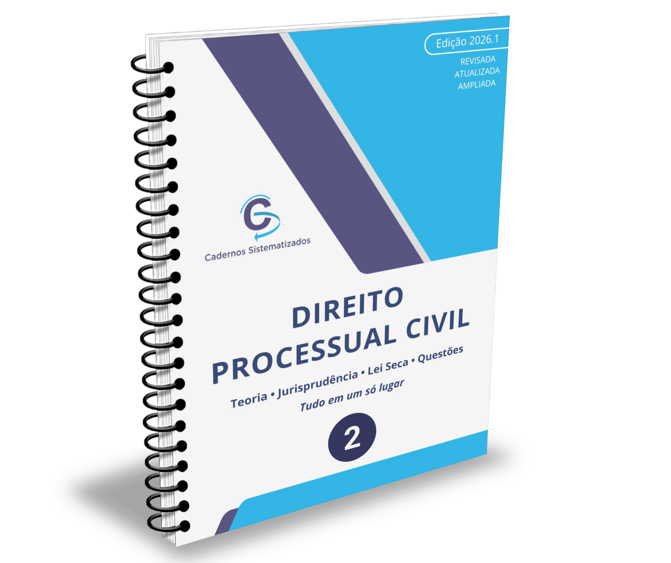 Caderno Sistematizado de Direito Processual Civil 2 - Cadernos Sistematizados em PDF