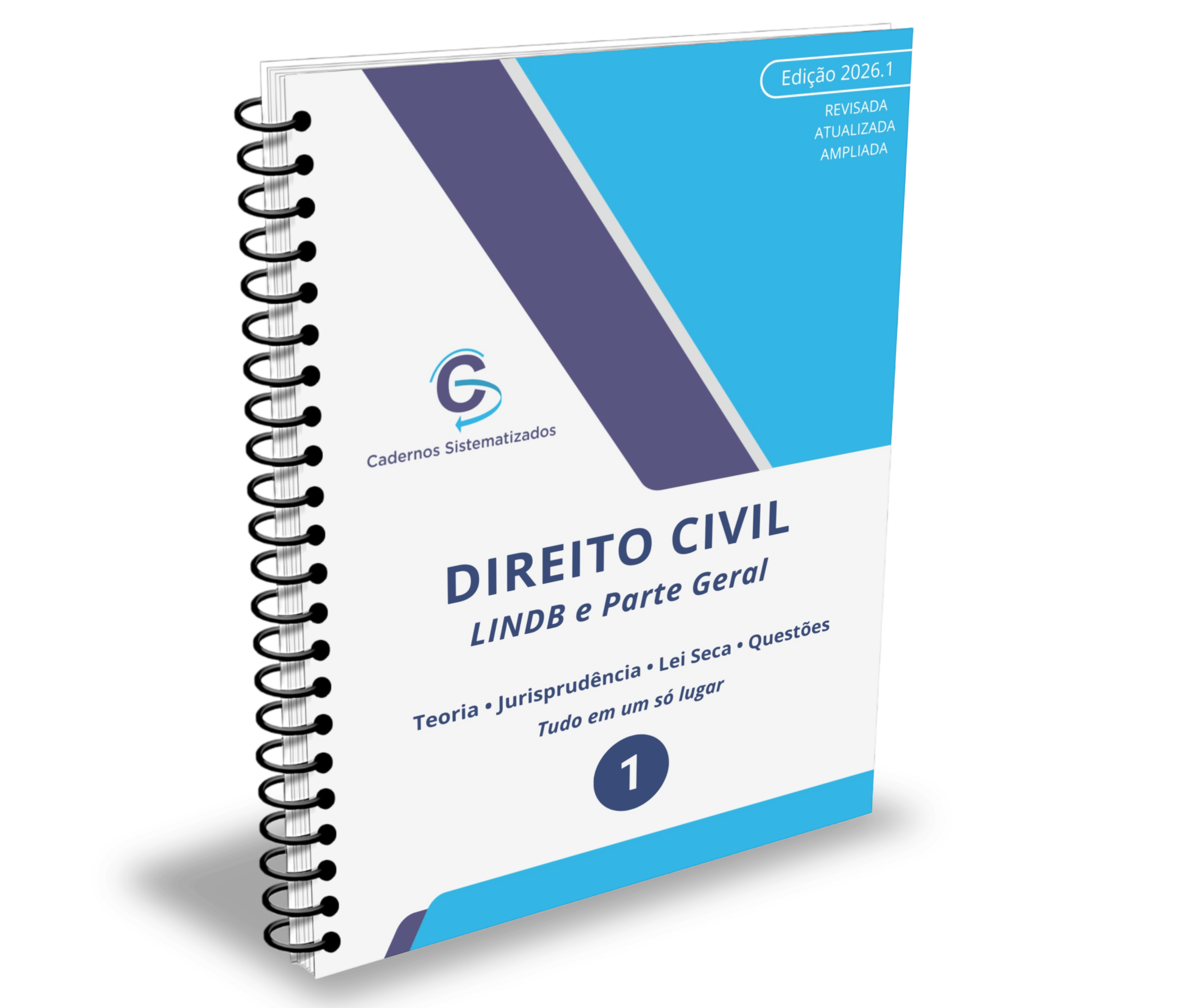Caderno Sistematizado de Direito Civil 1 - Cadernos Sistematizados em PDF