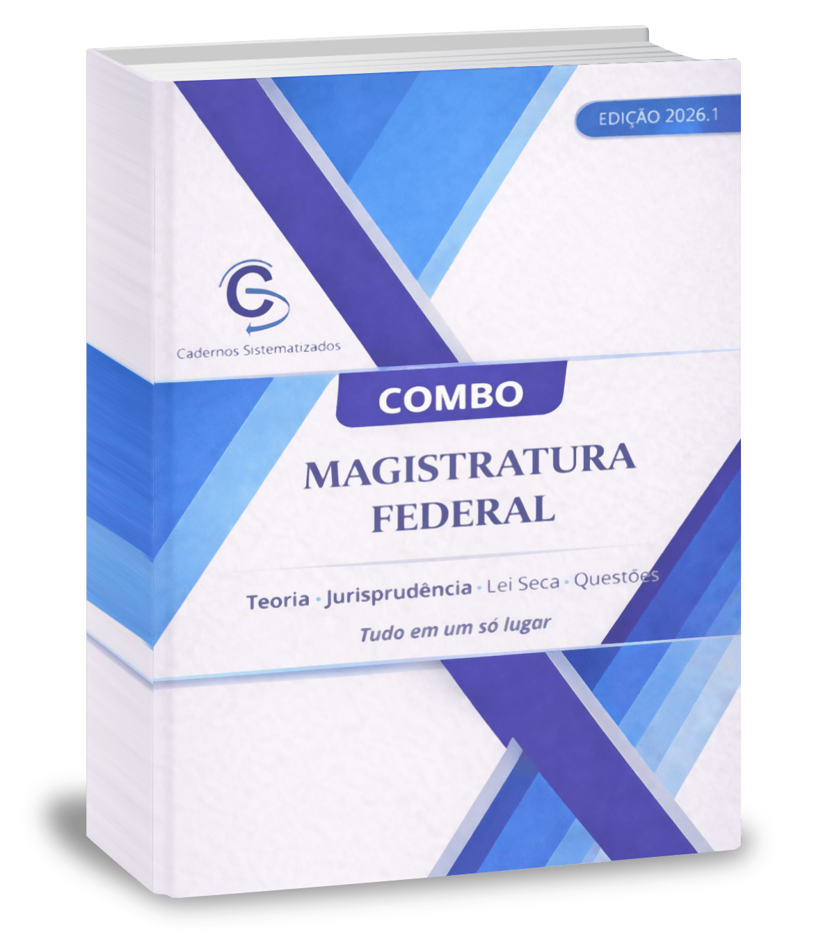 Capa Caderno Sistematizado Direito para Concursos Jurídicos